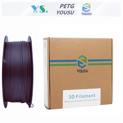 גליל פילמנט PETG בצבע שחור תוצרת Yousu