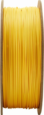 גליל פילמנט PolyTerra צבע צהוב סוואנה Savannah Yellow של פולימייקר Polymaker, גליל 1000 גרם