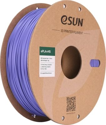 גליל פילמנט Very peri ePLA+HS צבע תכלכל רווי אדום, ESUN להדפסה מהירה, 1000 גרם